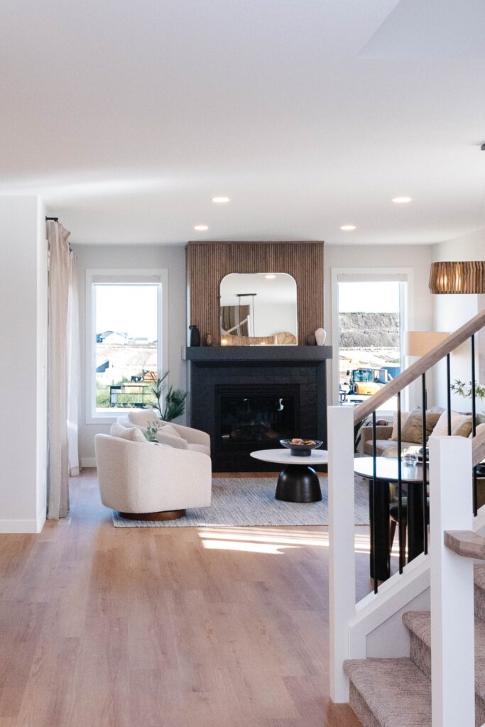 Cedar Ridge Homes Living Room