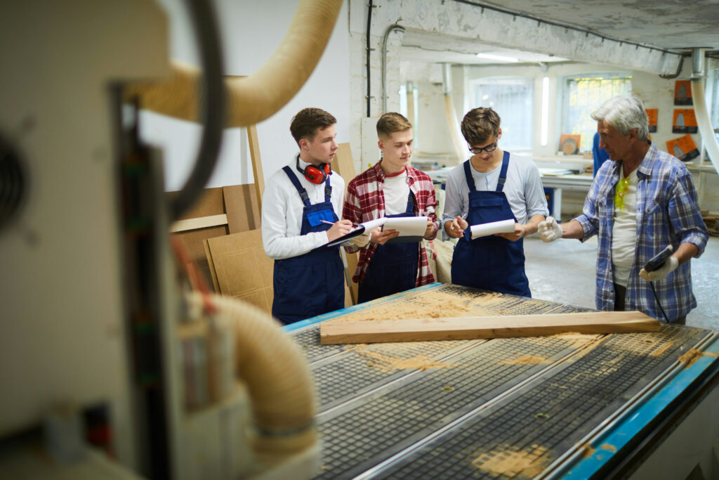 Students In Construction